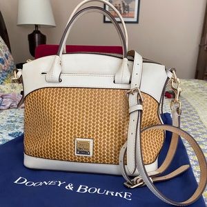 Genuine leather Dooney & Bourke Domed Satchel